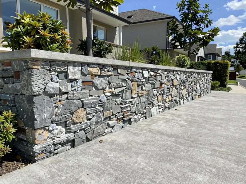 Avant — talus dégradé avant travaux.